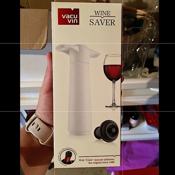 VacuVin Wine Saver Pump With Stoppers NWT - Picture 5 of 6